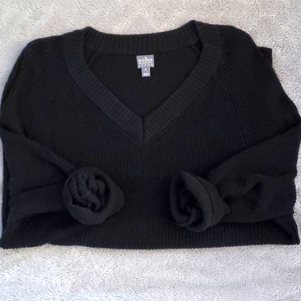 New York and Company, M, Black Sweater